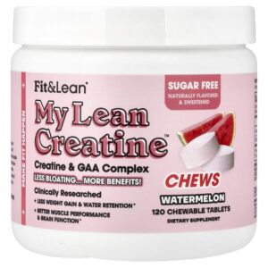 My Lean Creatina Mastigavel Melancia 120 Comprimidos - Fit e Lean