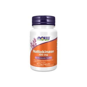NATTOKINASE 100mg 60 Cápsulas - Now Foods