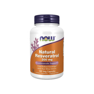 Resveratrol 200mg 120 Veg Cápsulas - Now Foods