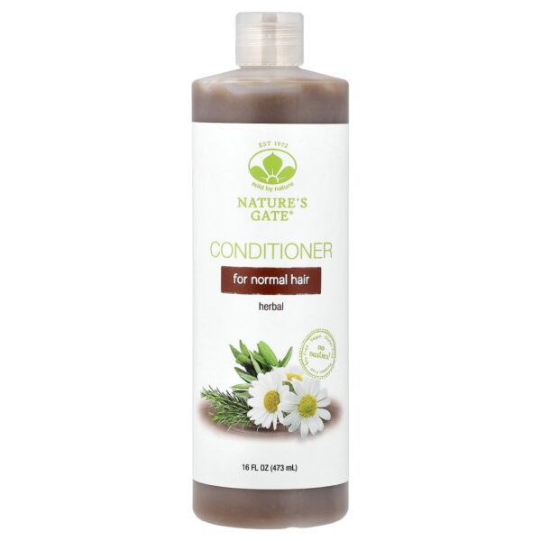 Nature's Gate Condicionador de Ervas para Cabelos Normais 473 ml - Mild By Nature