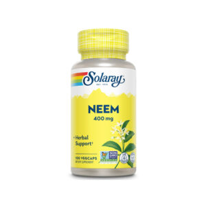 Neem 400mg 100 Veg Cápsulas - Solaray