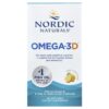 Nordic Naturals - Suplemento de Ômega-3 com Vitamina D3 Omega-3D Limão 60 Softgels