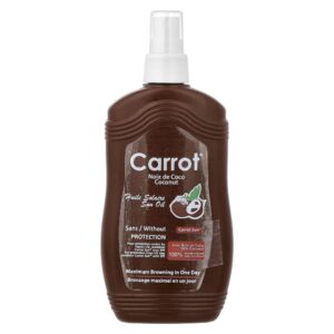 Óleo Acelerador de Bronzeamento Coco 200 ml - Carrot Sun