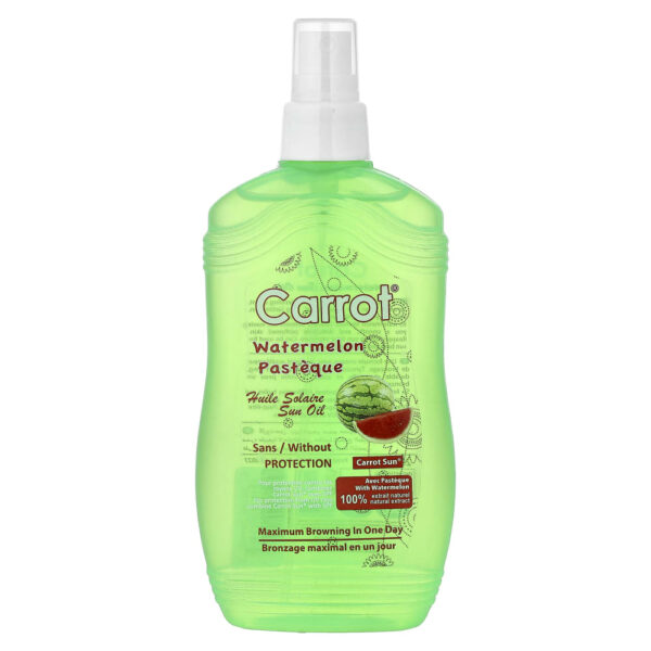 Óleo Acelerador de Bronzeamento Melancia 200 ml - Carrot Sun