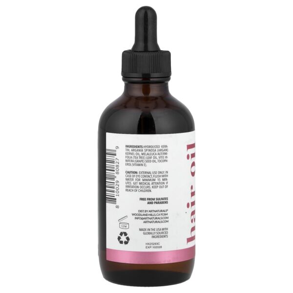 Óleo Capilar com Queratina Reconstrução e Brilho 118 ml - Artnaturals