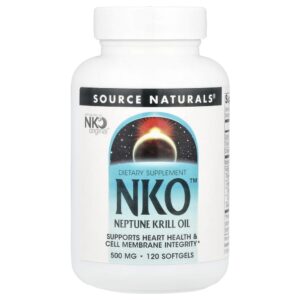 Óleo de Krill NKO Neptune 500 mg 120 Softgels - Source Naturals