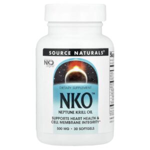 Óleo de Krill NKO Neptune 500 mg 30 Softgels - Source Naturals