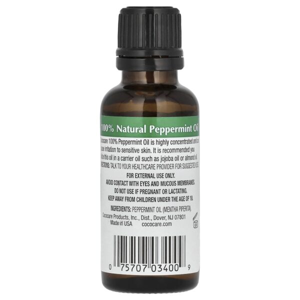 Óleo Essencial de Hortelã-Pimenta 100% Natural 30 ml - Cococare