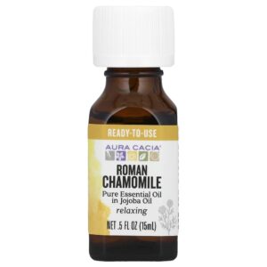 Óleo Essencial Puro de Camomila Romana 15 ml - Aura Cacia