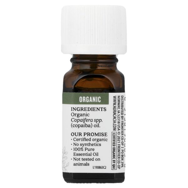 Óleo Essencial Puro de Copaíba Orgânica 7.4 ml - Aura Cacia