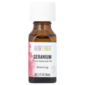 Óleo Essencial Puro de Gerânio 15 ml - Aura Cacia