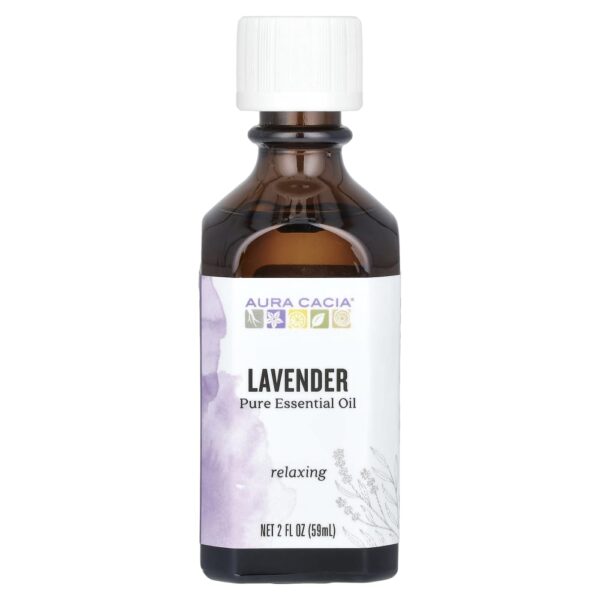 Óleo Essencial Puro de Lavanda Frasco Econômico 59 ml - Aura Cacia
