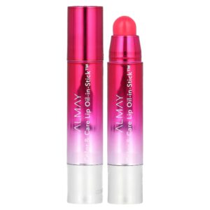 Óleo Labial em Bastão Color e Care Lip Oil Cor 130 Raspberry Rush 2.5 g - Almay