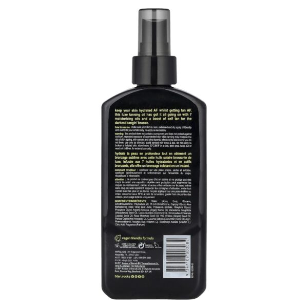 Óleo Seco em Spray para Bronzeamento Profundo Tanked AF 236 ml - b.tan