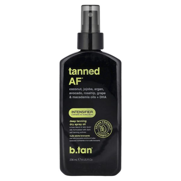 Óleo Seco em Spray para Bronzeamento Profundo Tanked AF 236 ml - b.tan