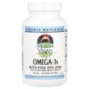 Ômega-3 Vegano EPA e DHA 300 mg 90 Softgels Veganas - Source Naturals
