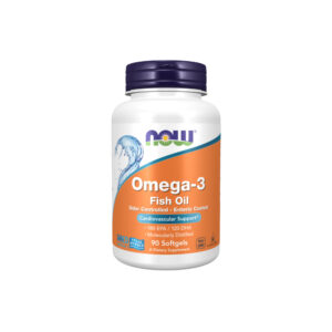 Ômega-3 Fish Oil Resvestimento Entérico 90 Softgels - Now Foods