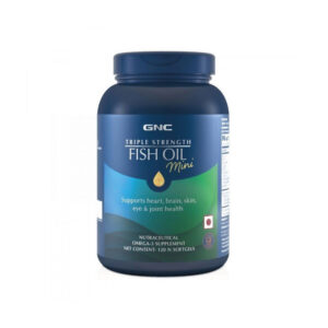Ômega 3 Triple Strength Fish Oil Mini 120 Softgels - GNC