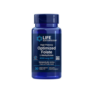Optimized Folate L-Methylfolate 8500mcg 30 Tabletes - Life Extension