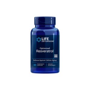 Optimized Resveratrol 250mg 60 Cápsulas - Life Extension