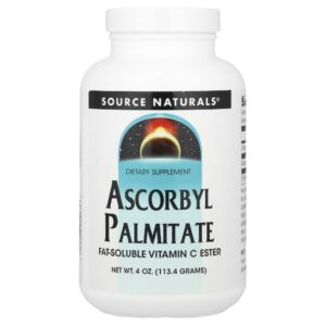 Palmitato de Ascorbila Vitamina C em Pó 113 g - Source Naturals