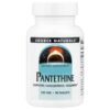 Pantetina Vitamina B5 Ativa 300 mg 90 Comprimidos - Source Naturals