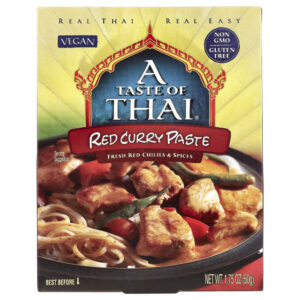 Pasta de Curry Vermelho 50 g - A Taste Of Thai