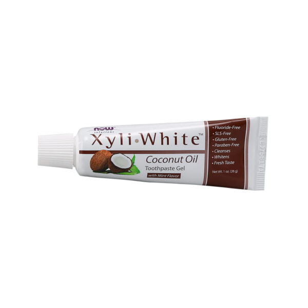 Creme dental XyliWhite(TM) Coconut Oil 28g - Now Foods