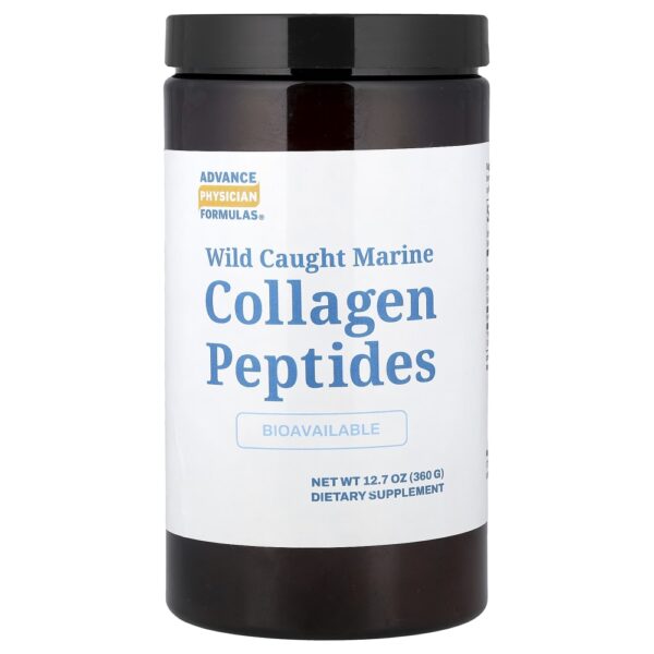 Peptídeos de Colágeno Marinho de Pesca Selvagem em Pó 360 g - Advance Physician Formulas