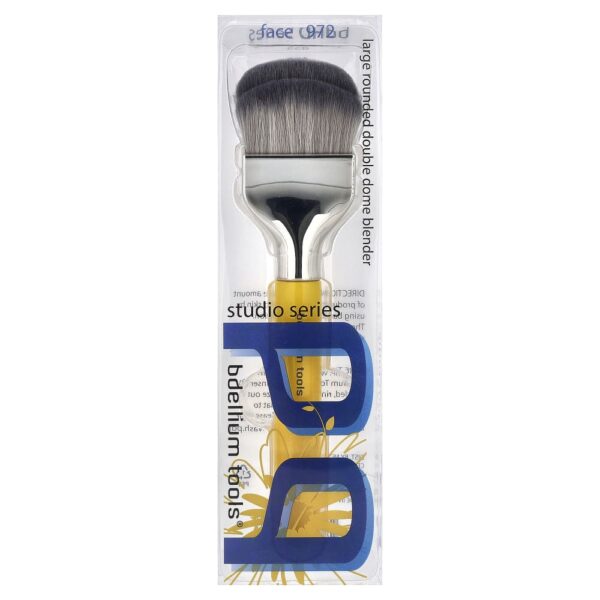 Pincel Facial Redondo de Domo Duplo 972 Studio Series 1 Unidade - Bdellium Tools