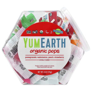 Pirulitos Orgânicos 170 g - YumEarth