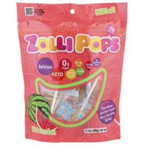 Pirulitos para Dentes Limpos Melancia 88 g (88 g) - Zollipops