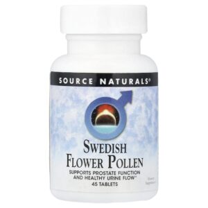 Pólen de Flores Suecas Swedish Flower Pollen 45 Comprimidos - Source Naturals
