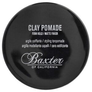 Pomada de Argila Capilar Fixação Firme Acabamento Matte Clay Pomade 60 ml - Baxter of California