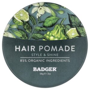 Pomada Modeladora Capilar Baunilha e Bergamota 56 g - Badger