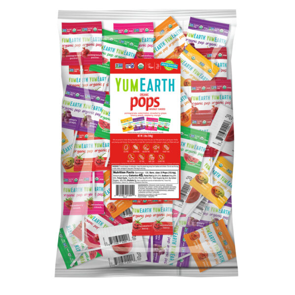 Pops Orgânicos Sortidos 1588 g - YumEarth