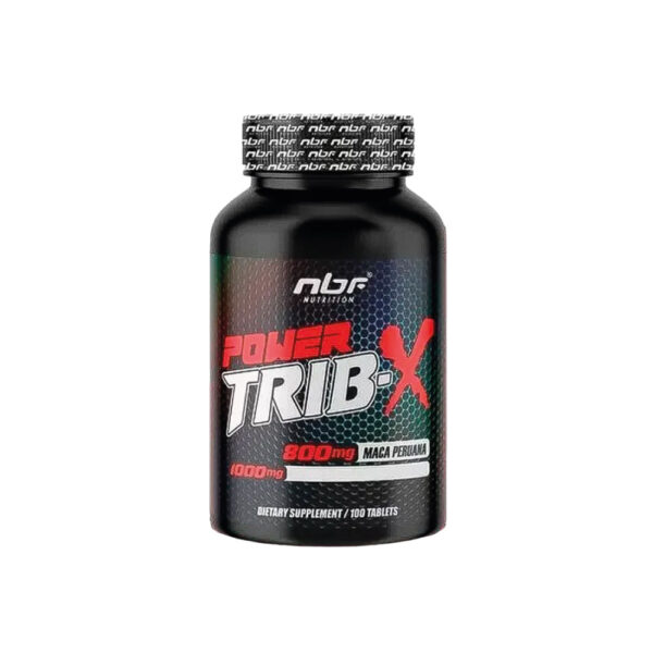 Power Trib-X 1000mg com Maca Peruana 800mg 100 Tabletes - NBF Nutrition