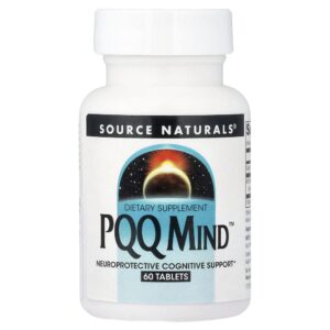 PQQ Mind Saúde Cognitiva 60 Comprimidos - Source Naturals