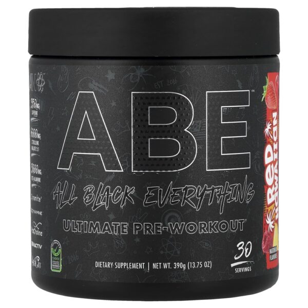 Pré-Treino Ultimate Pre-Workout Sabor Red Hawaiian 390 g - ABE