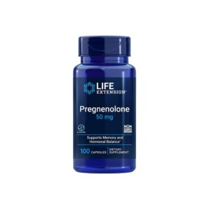 Pregnenolona 50mg 100 Cápsulas - Life Extension