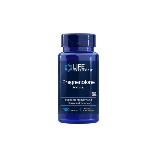 Pregnenolona 100mg - Life Extension 100 Cápsulas