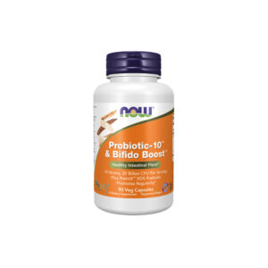 Probiotic-10 & Bifido Boost 90 Veg Cápsulas - Now Foods