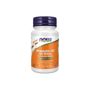 Probiótico 10-100 Bilhões 60 Veg Cápsulas - Now Foods