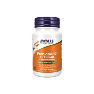Probiótico 10-50 Bilhões 50 Veg Cápsulas - Now Foods