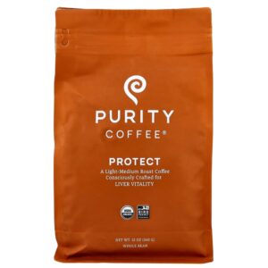 Protect em Grãos Torra Leve-Média 340 g - Purity Coffee