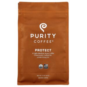 Protect Moído Torra Média Leve 340 g - Purity Coffee