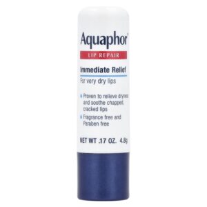 Protetor e Reparador Labial em Bastão Alívio Imediato Sem Perfume 4.8 g - Aquaphor