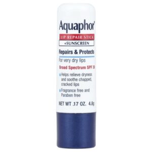 Protetor e Reparador Labial em Bastão FPS 30 Sem Perfume 4.8 g - Aquaphor