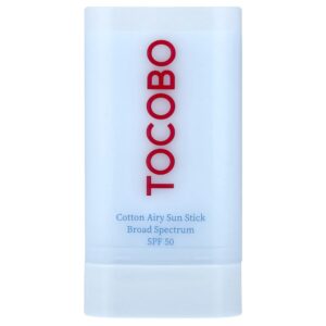 Protetor Solar em Bastão Cotton Soft Sun Stick FPS 50+ 19 g - Tocobo