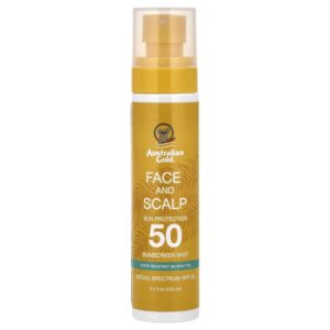Protetor Solar Facial e Couro Cabeludo em Spray FPS 50 100 ml - Australian Gold